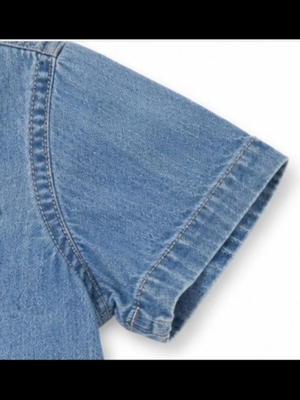 Old Navy Light Blue Denim Shirt